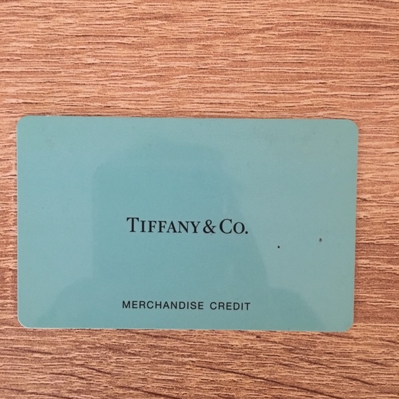 Tiffany & Co. Other - Tiffany &Co. Merchandise credit worth $72.00